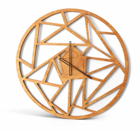 zegar ścienny ze sklejki