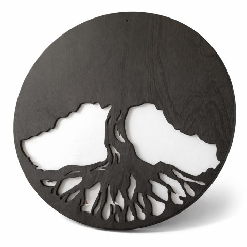 Drzewko ze sklejki, różne srednice