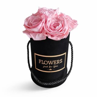 Flower box z różami stabilizowanymi