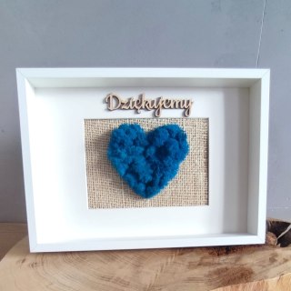 Obraz z mchem chrobotkiem na prezent