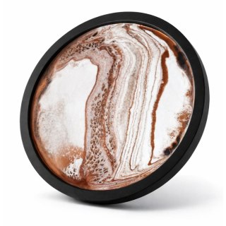 Obraz z żywicy epoksydowej w czarnej ramie