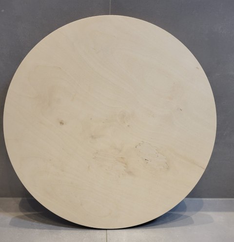 Okrągła rama, frezowany okrąg