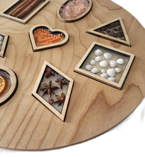 Panel sensoryczny, motoryka mała