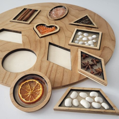 Panel sensoryczny, motoryka mała