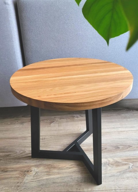 Dębowy stolik kawowy, 50 cm