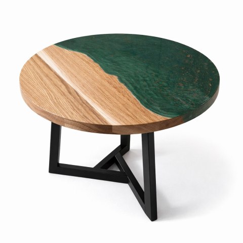 stolik kawowy z żywicą