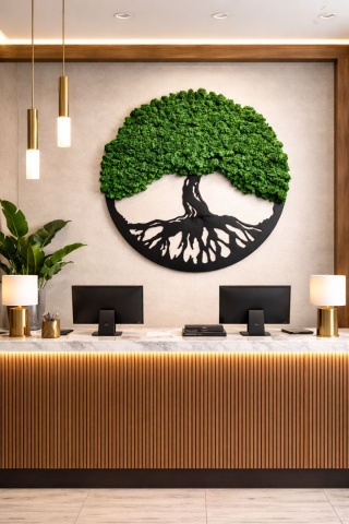 Drzewo Życia z mchem chrobotkiem dostępne od ręki 100 cm !