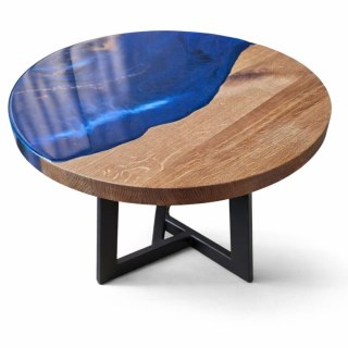 Morski stolik kawowy dębowy 50 cm