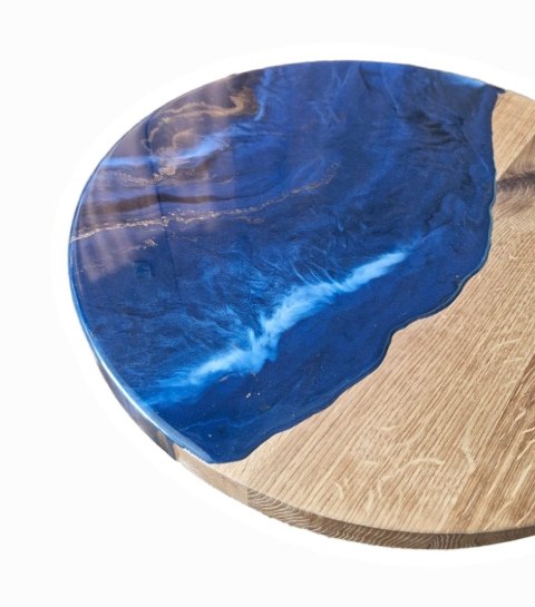 Morski stolik kawowy dębowy 50 cm