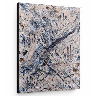 Obraz strukturalny 60x80 cm, beton architektoniczny