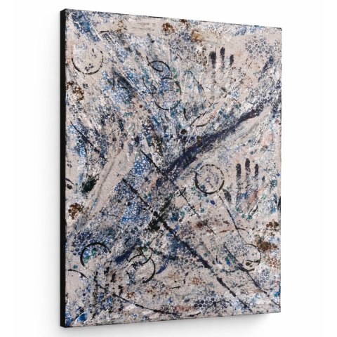 Obraz strukturalny 60x80 cm, beton architektoniczny