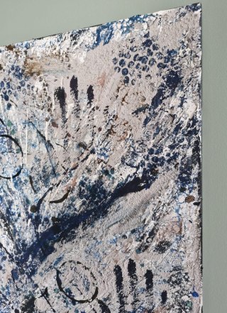 Obraz strukturalny 60x80 cm, beton architektoniczny