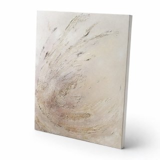 Obraz strukturalny w odcieniach złota 60x80 cm