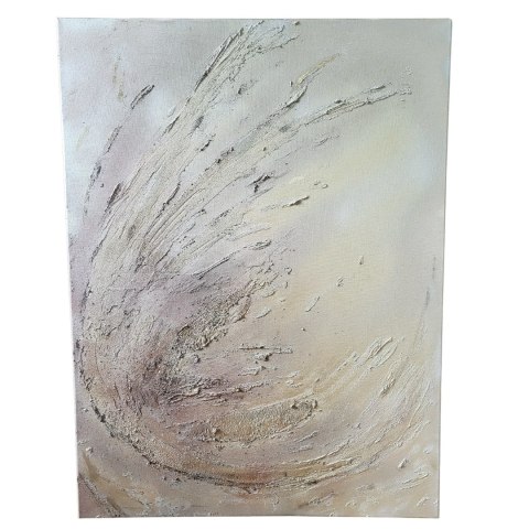 Obraz strukturalny w odcieniach złota 60x80 cm