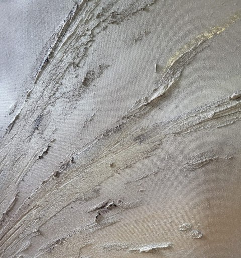 Obraz strukturalny w odcieniach złota 60x80 cm