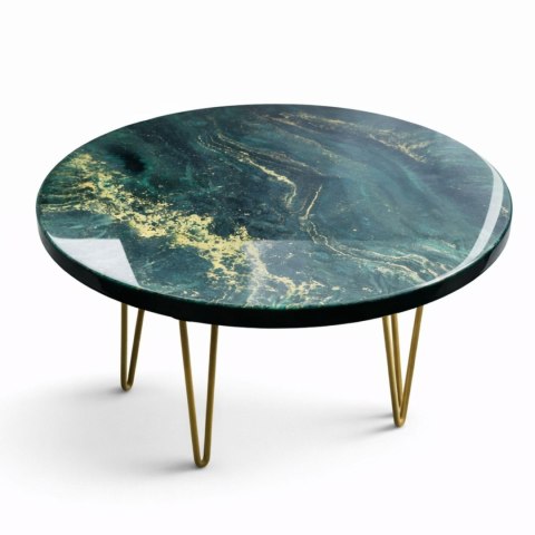 stolik kawowy z żywicy epoksydowej