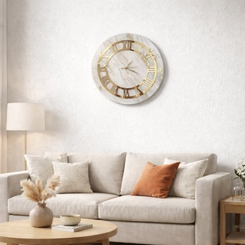 Zegar glamour z podświetleniem LED 50 cm