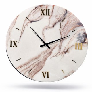 Zegar z żywicy epoksydowej, 80 cm